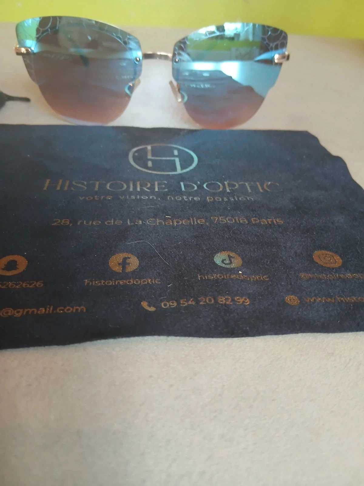 Gafas de Sol 'Histoire d'Optic' - Nuevas - Lentes de espejo – photo 4